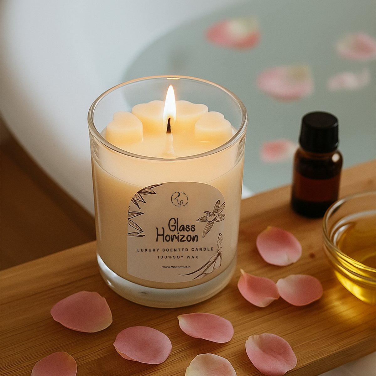 Glass Horizon Candle